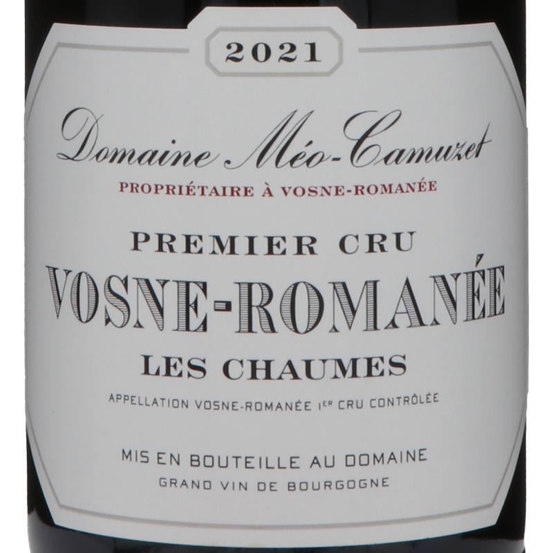 ドメーヌ メオ カミュゼ　ヴォーヌロマネ　プルミエ　クリュ　レ　ショーム	2021