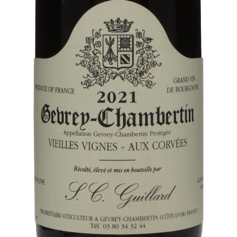 ドメーヌ　ミシェル　ギイヤール	 ジュヴレシャンベルタン　ヴィエイユ・ヴィーニュ　オ　コルヴォ	2021