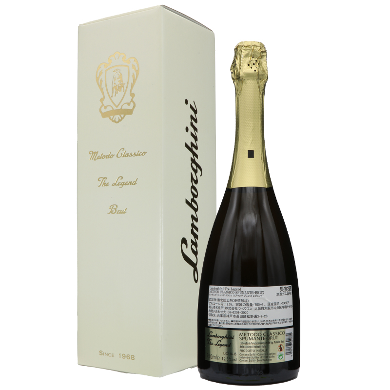 ランボルギーニ　スプマンテ　ブリュット　ザ　レジェンドNV　1本入カートン