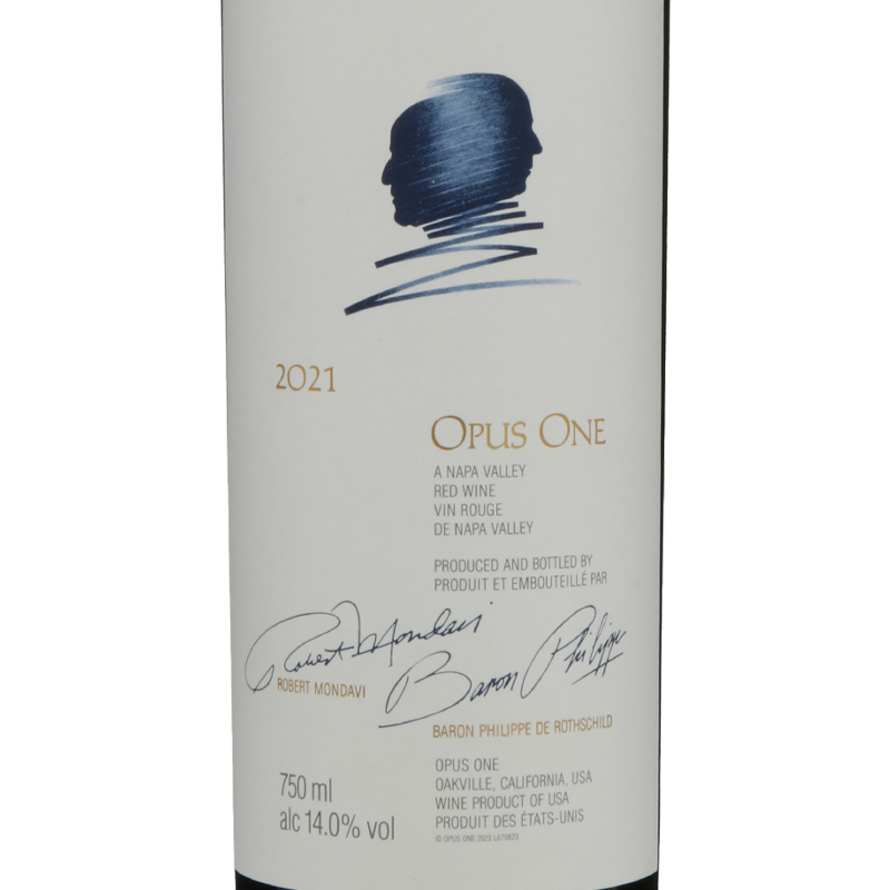 オーパスワン　OPUS ONE WINERY   2021　
