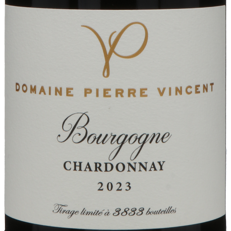 ドメーヌ　ピエール　ヴァンサン	ブルゴーニュ　シャルドネ	2023