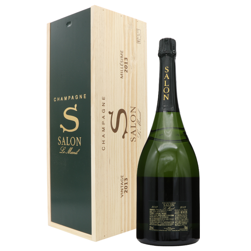 サロン SALON 2013年 マグナムボトル（1500）ブランドブラン 木箱入 サロン】 ブリュット ブランドブラン 2013 マグナム1500ml 1本木箱入り
