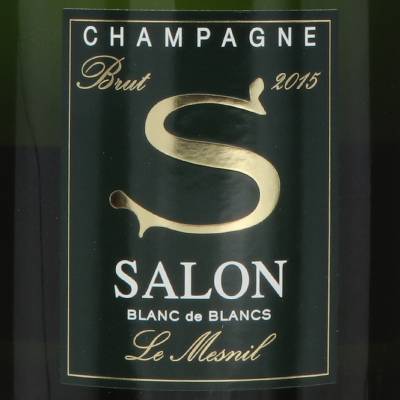 最新ヴィンテージ!【サロン】　ブリュット　ブランドブラン　2015　1本木箱入りマグナム1500ml　