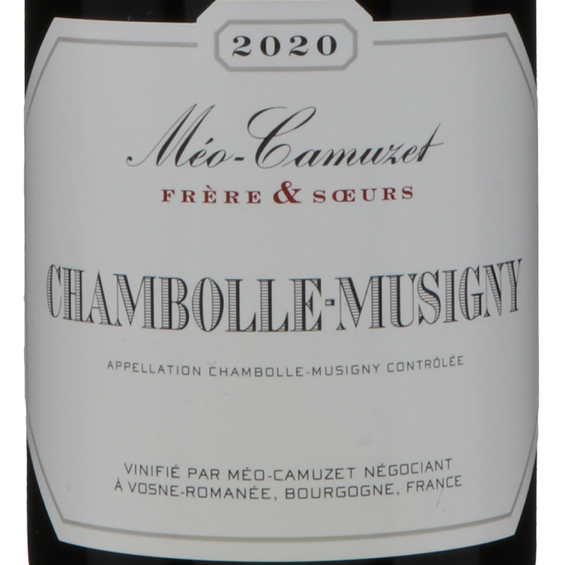 メオ カミュゼ フレール エ スール シャンボル ミュジニー2020