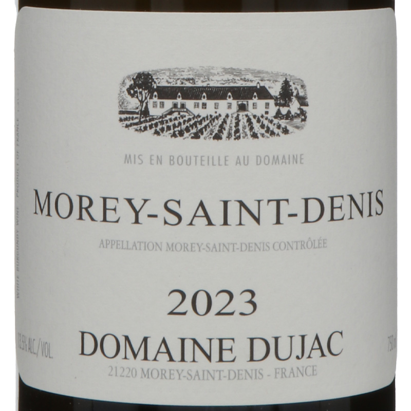 最新ヴィンテージ入荷! ドメーヌ   デュジャック　モレサンドニ　ブラン2023